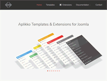 Tablet Screenshot of aplikko.com